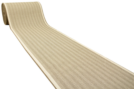 Dwustronny Sznurkowy Chodnik Brussels 205681/10210 Coffee Krem Beż szerokość 120 cm