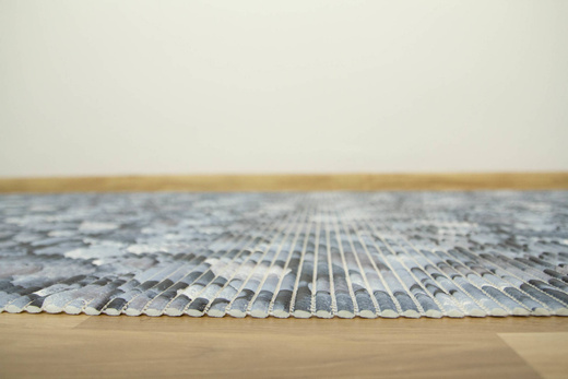 Mata Łazienkowa Softy-tex 910 Niebieskie Kamienie szerokość 130 cm