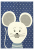 Dywan LUNA KIDS 534221/94955 Jeans Myszka 
