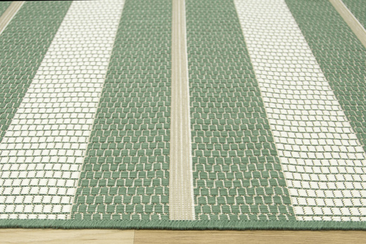 Dywan Sznurkowy Foggia 16725/640 Zieleń Krem Beż