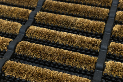 Antypoślizgowa Wycieraczka Druciana 004 Kokosowa