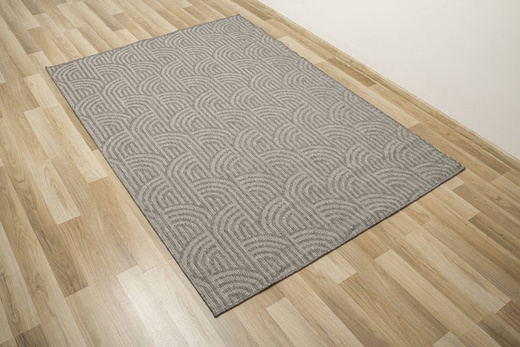 Dywan Dwustronny Sznurkowy Brussels 205725/10010 Silver Linie Outdoor