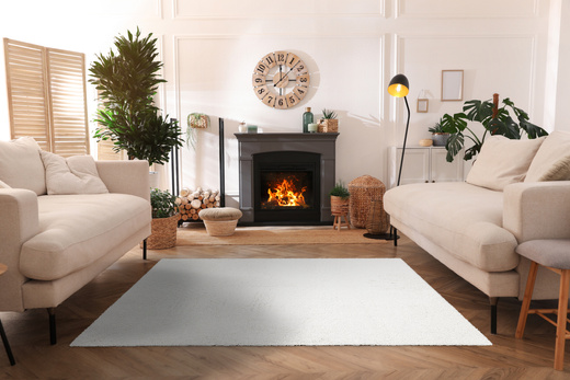 Dywan Shaggy Dreamland 60 Krem na filcu