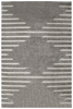 Dywan Shaggy Lula Soft IM43A CNFG4 Cream/Grey Szary Geometryczny Romby Kreski