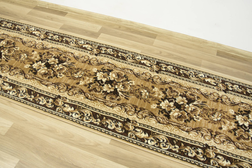 Chodnik Gold 235/12 beż szerokość 120 cm