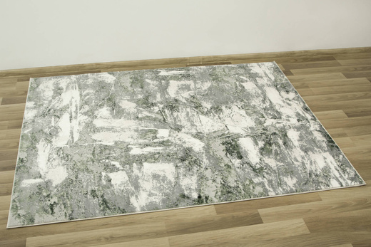 Dywan DAVINCI 2443A d.green/beige Y04/45 Butelkowa Zieleń Beż