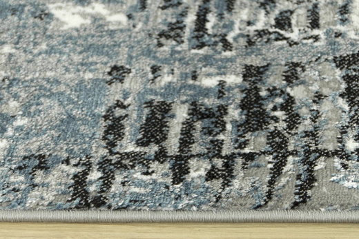 Chodnik Home NP138 grey/navy szerokość 80 cm