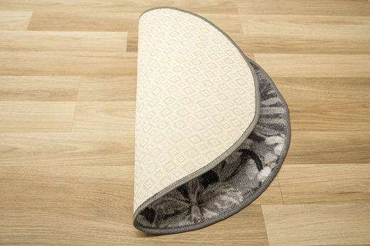 Okrągły Dywan Monstera Grey HD