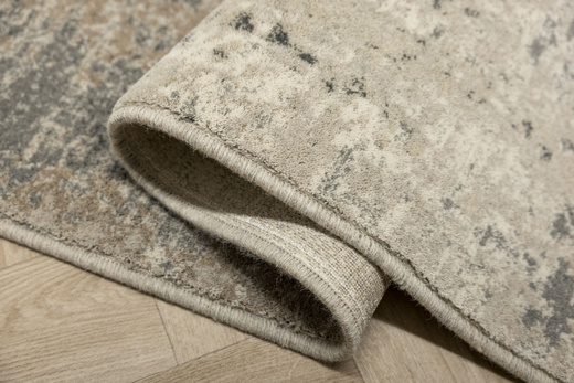 Wełniany Dywan Agnella Isfahan Leno Siwy Beton