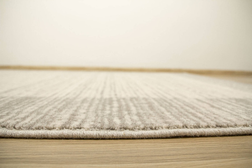 Wełniany Dywan Isfahan-M Cyryna Popielaty Ramka