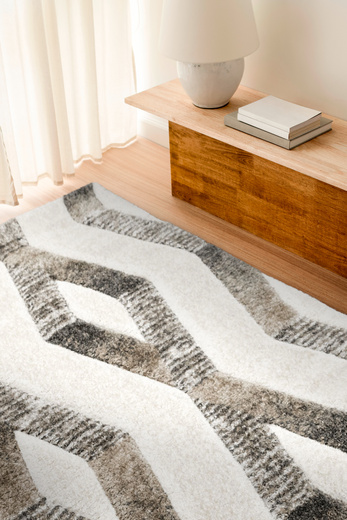 Dywan Shaggy California Y529G beige/vizion Brąz Krem