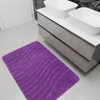 Dywanik Łazienkowy Antypoślizgowy Sara Fioletowy Fale