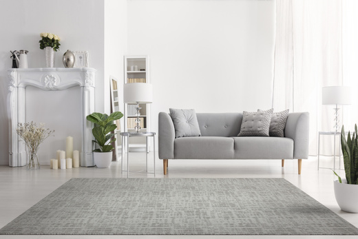 Dywan Pętelkowy Traffic 71 Szary Kratka Melanż