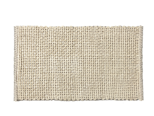 Bawełniany Dywanik Chodniczek Moko Beż Gruby Splot