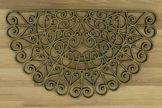 Antypoślizgowa wycieraczka Iron Mat Gold 3 półokrągła