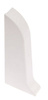 Zakończenie zaślepka lewa do listwy przypodłogowej Premium Cezar 89 Biały mat 