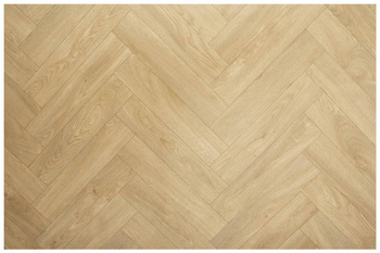 Wykładzina PCV Feelings Laurel Oak 116M Beż Brąz Parkiet Jodełka szerokość 3 m