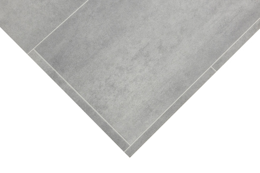 Wykładzina PCV Texmark Denia 594 Szare Płytki szerokość 1 m