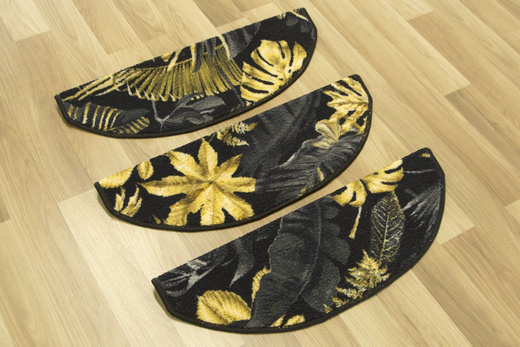 Nakładki na schody półokrągłe Monstera GOLD