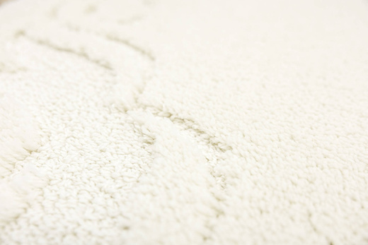 Dywanik Łazienkowy Antypoślizgowy Marika Cream Krem Kwiaty