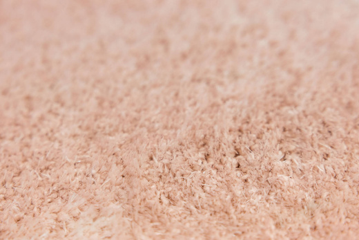 Dywan Okrągły Shaggy Antypoślizgowy Malmo Różowy