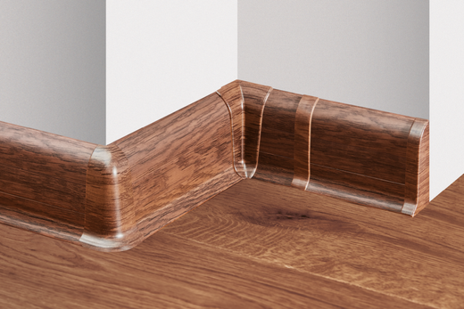 Listwa przypodłogowa Premium Cezar 2,2 m 79 dąb ciemny szary mat