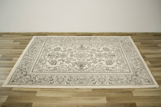 Wełniany Dywan Isfahan-M Kalista Piaskowy Ornament