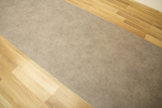 Wykładzina PCV Texmark Styx 593 szary szerokość 1 m