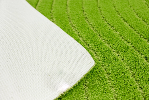 Dywanik Łazienkowy Antypoślizgowy Sara Green/Lime Jasny Zielony Fale