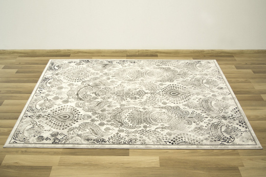 Dywan Versage 2301A black/white Ornament