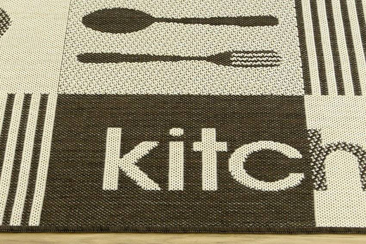 Antypoślizgowy Dywan Kuchenny Flex 19053/19 Brown Brąz