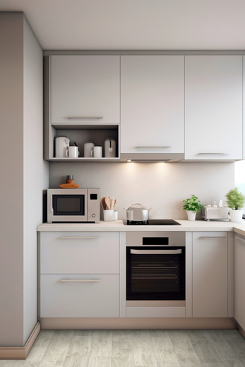 Wykładzina PCV Olympic Akron 10 Szare Deski szerokość 2,5 m