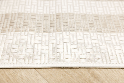 Dywan Sznurkowy Haga 04003A vizon/cream Krem Beż Ramka Outdoor