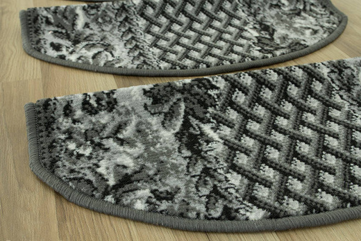 Nakładki półokrągłe szare gold 316/18 szary