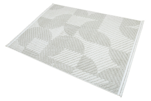 Dywan Milano 032 beige/cream Krem Kaszmir Geometria Frędzelki