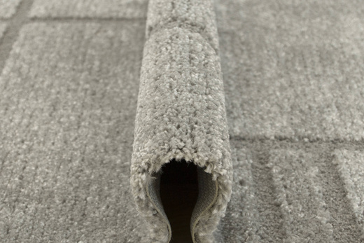 Dywan Coco 59664/77 Shaggy Szary Dwupoziomowy