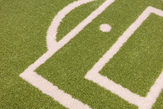 Dywan Clara Kids 02922A new green/cream Boisko Zieleń Krem