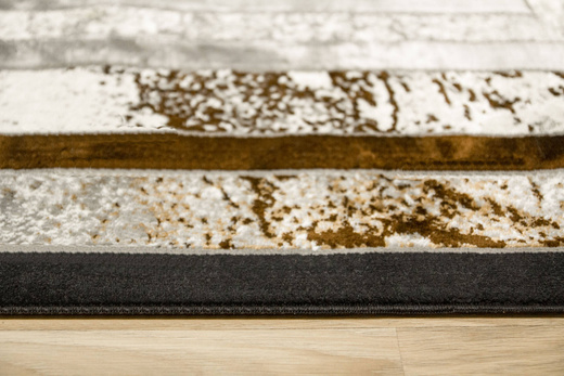 Dywan Modena 4565 m.grey/d.brown Prostokąty