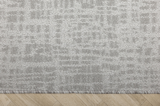 Dywan Pętelkowy Traffic 71 Szary Kratka Melanż