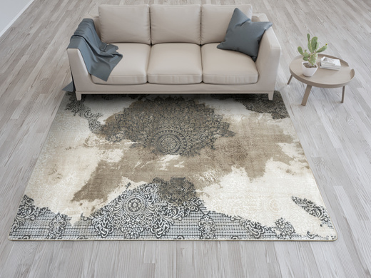 Dywan Galya GAK11C grey/brown Beż Szary Boutique