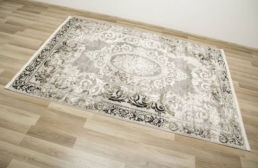 Dywan Oriental 9365 d.grey/beige Ornament Szary Beż