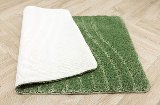 Dywanik Łazienkowy Antypoślizgowy Sara Sage Zielony Fale