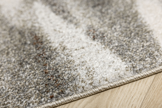 Chodnik N282A l.grey/d.grey Szary Brąz szerokość 80 cm