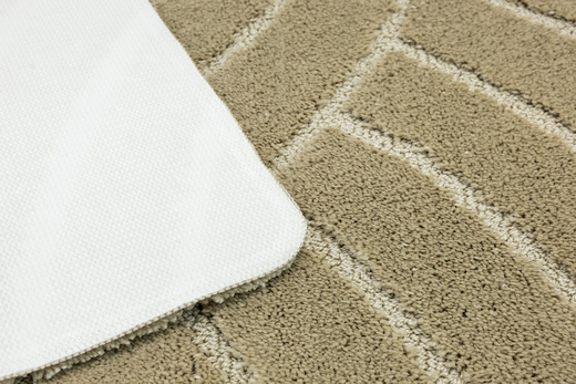 Dywanik Łazienkowy Antypoślizgowy Sash Beż Pasy