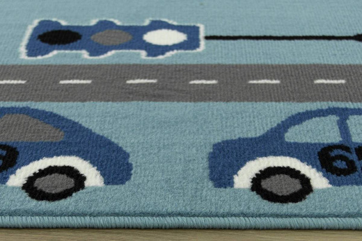 Dywan Kids 531825/94922 sky/blue Autka