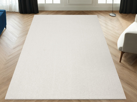 Wykładzina Destiny 100 Ivory Krem na filcu szerokość 4 m