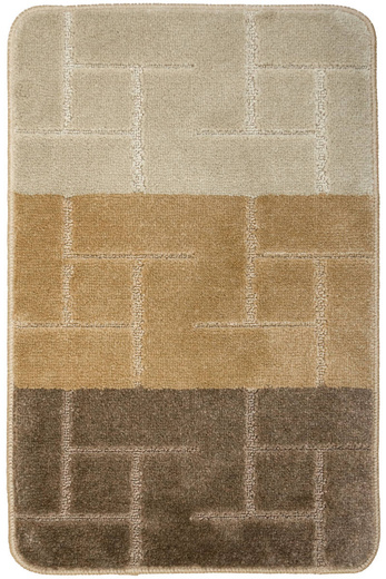 Komplet 2-częściowy Łazienkowy Teramo Beige Beż Brąz