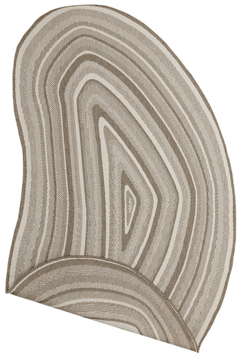 Dywan Dwustronny Sznurkowy Brussels 205825/10610 linen Jasny Beż Krem Onyks Kamień Kszrałt Outdoor