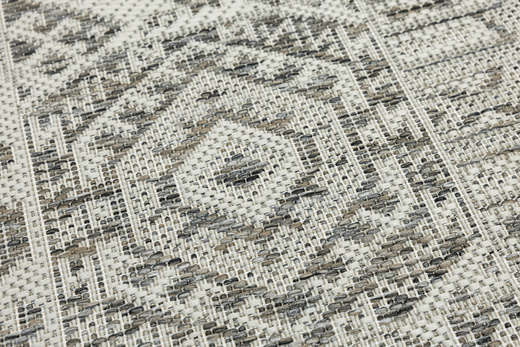 Antypoślizgowy Dywan FLEX 19636/P19 Kem Beż Patchwork