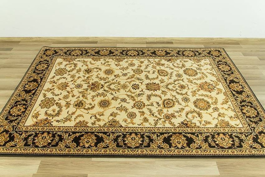 Wełniany Dywan Agnella Isfahan Anafi Krem